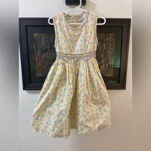 Hand-Smocked Dainty Floral Dress
